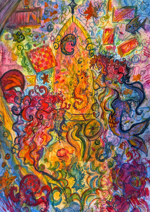 Catfish ( Watercolor , 2024 )