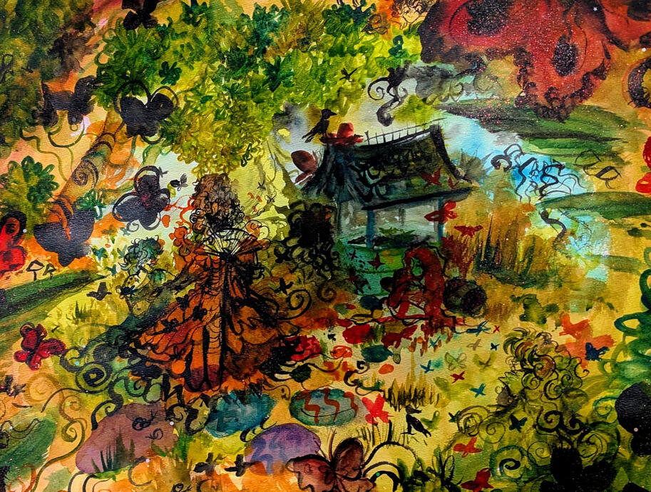 Faired Fairy ( Watercolor , 2024 )